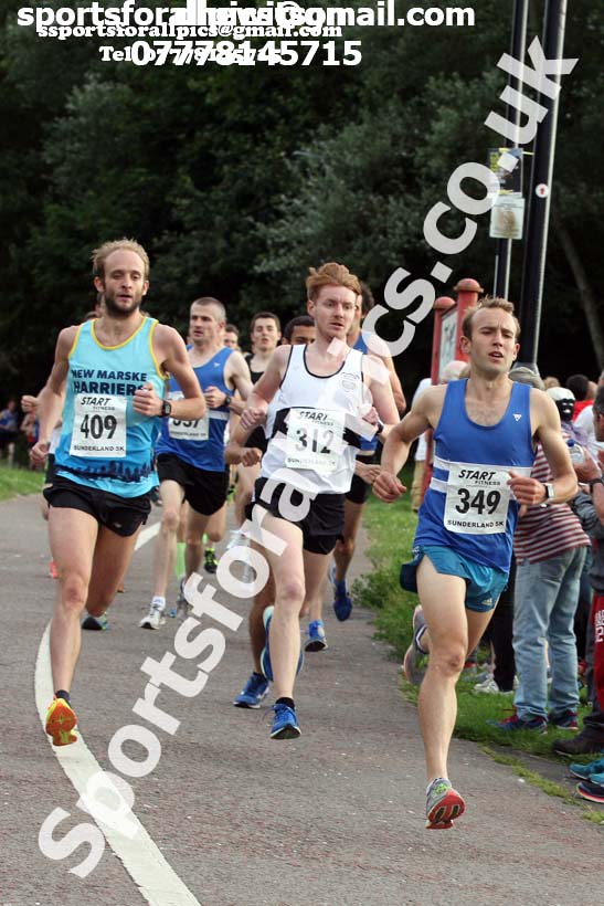 Mens Sunderland 5k Road Race (Northern and North Eastern Champs). Photo: David T. Hewitson/Sports for All Pics